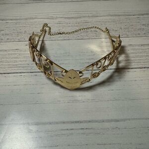 Gold Leaf Headdress Festival Medieval Renaissance Wedding